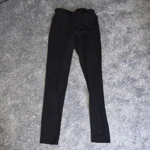 Black Printed Leggings